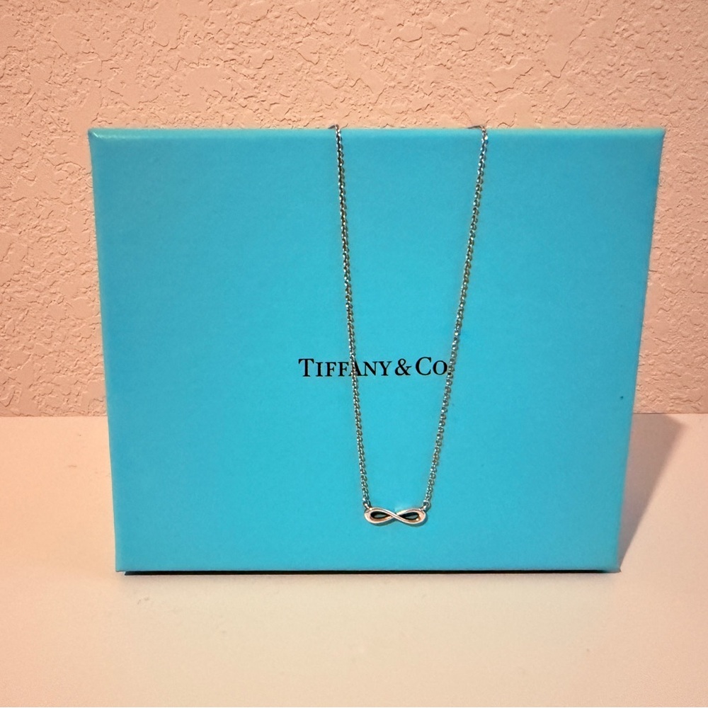Tiffany Mini Infinity Pendant Necklace
